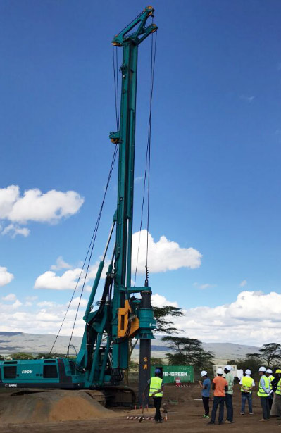 3044am永利集团智能入岩神器在东非肯尼亚获赞，，，人好装备好