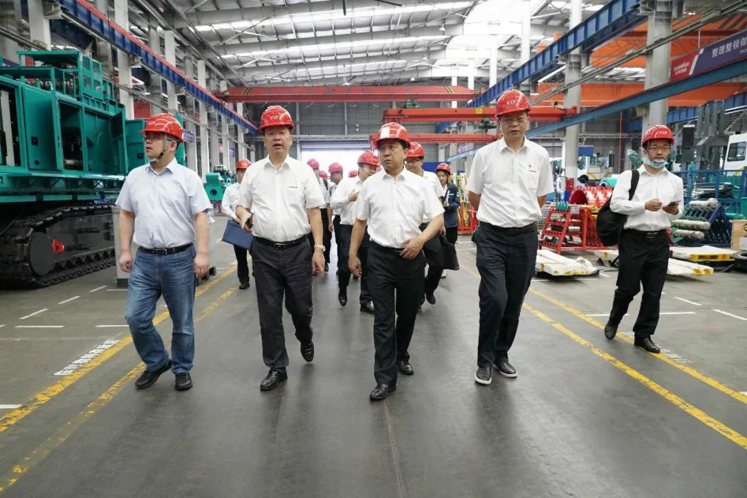 中铁装备赵华总司理莅临3044am永利集团智能交流