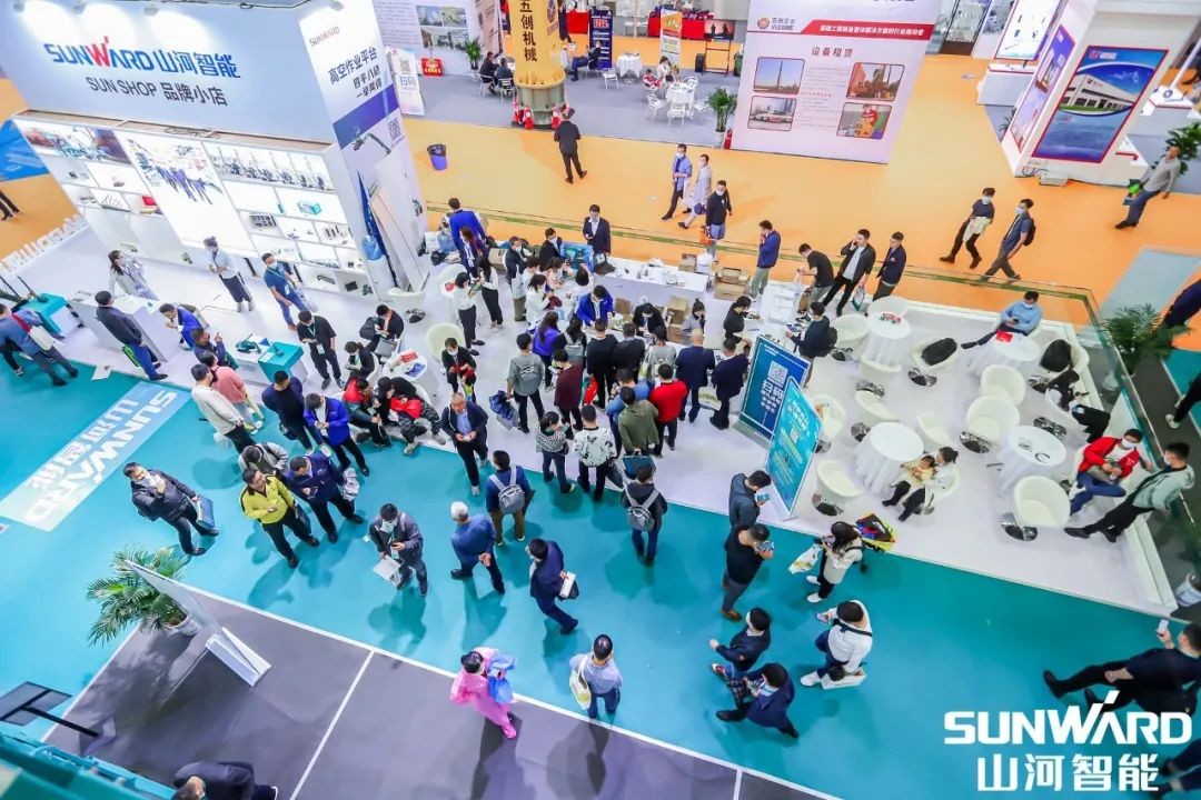 “3044am永利集团绿”亮相长沙国际工程机械展，，，50余款产品尽显3044am永利集团智能立异实力