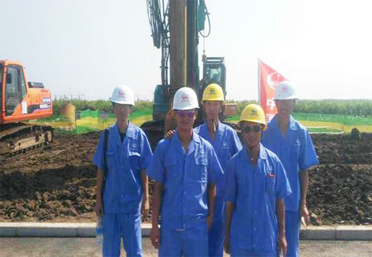 打下“东北第一桩”，，，沈阳帝铂旋挖队火了