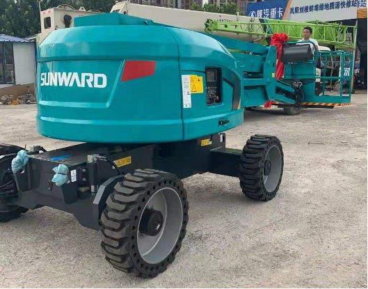 匠心打造！！3044am永利集团智能曲臂式高空作业平台正式投放市场