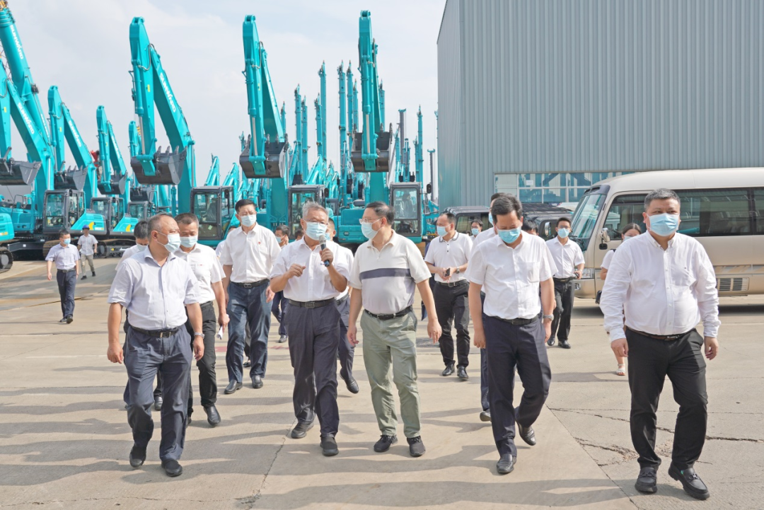 湖南省委常委、、、省委秘书长张剑飞一行调研3044am永利集团智能