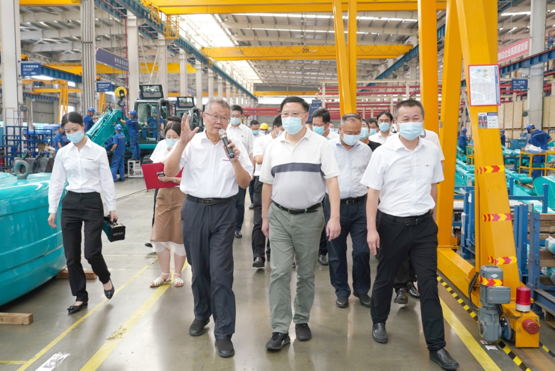 湖南省委常委、、、省委秘书长张剑飞一行调研3044am永利集团智能