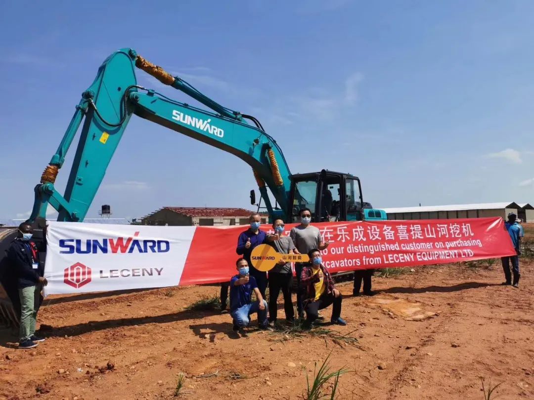 亮相中非经贸博览会！3044am永利集团智能尽展工程机械国产品牌魅力