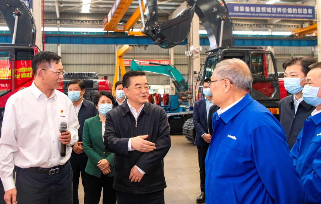 湖南省委书记张庆伟调研3044am永利集团智能