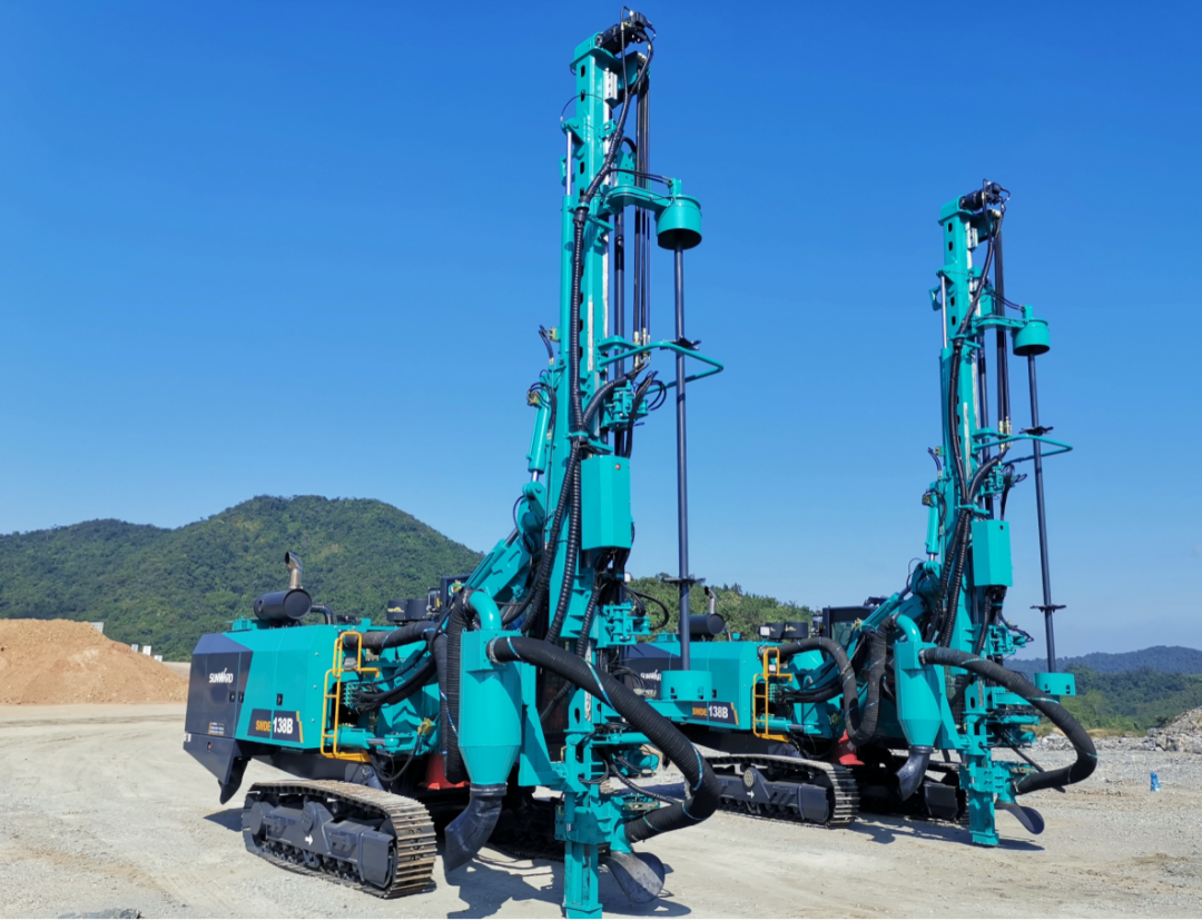 追加订单！！！3044am永利集团智能一体化潜孔钻机助力海南华润水泥获好评