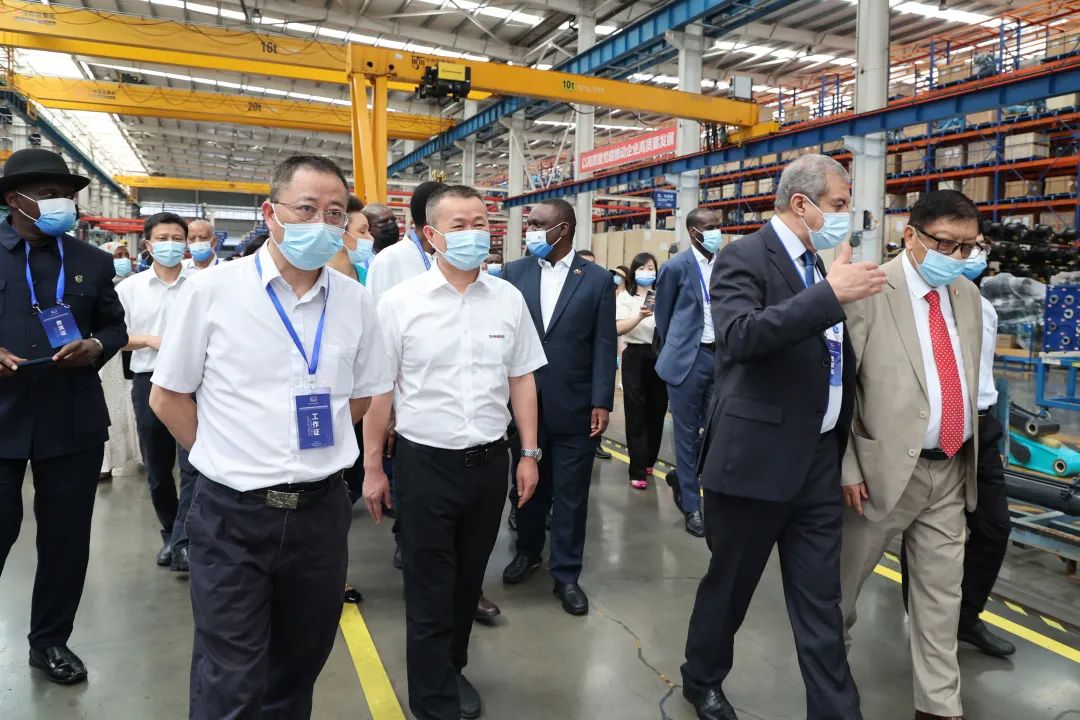 非洲驻华使节走访3044am永利集团智能