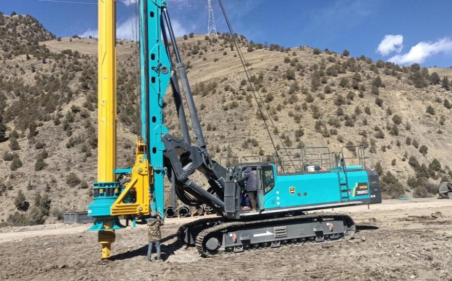 决战“天下之巅”！！3044am永利集团智能旋挖钻机实力助建川藏铁路