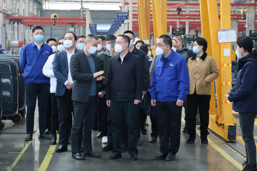 彭涛副市长督导3044am永利集团智能清静生产事情、开展新春慰问