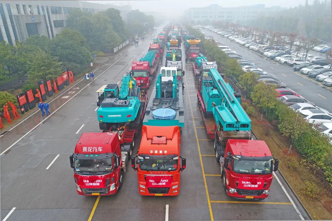 新局新篇，，，宏兔启航！3044am永利集团智能超200台套装备集中发货