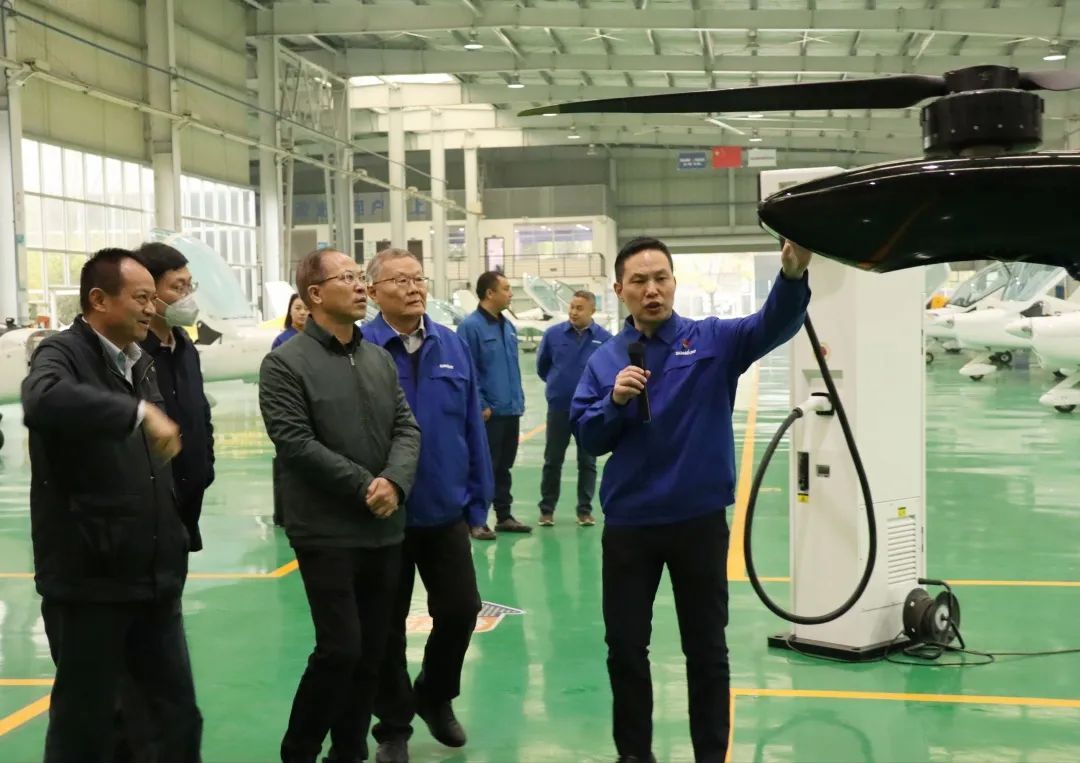 广州市国资委主任陈德俊考察3044am永利集团智能航空工业基地