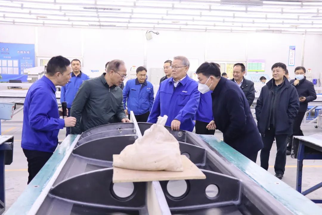 广州市国资委主任陈德俊考察3044am永利集团智能航空工业基地