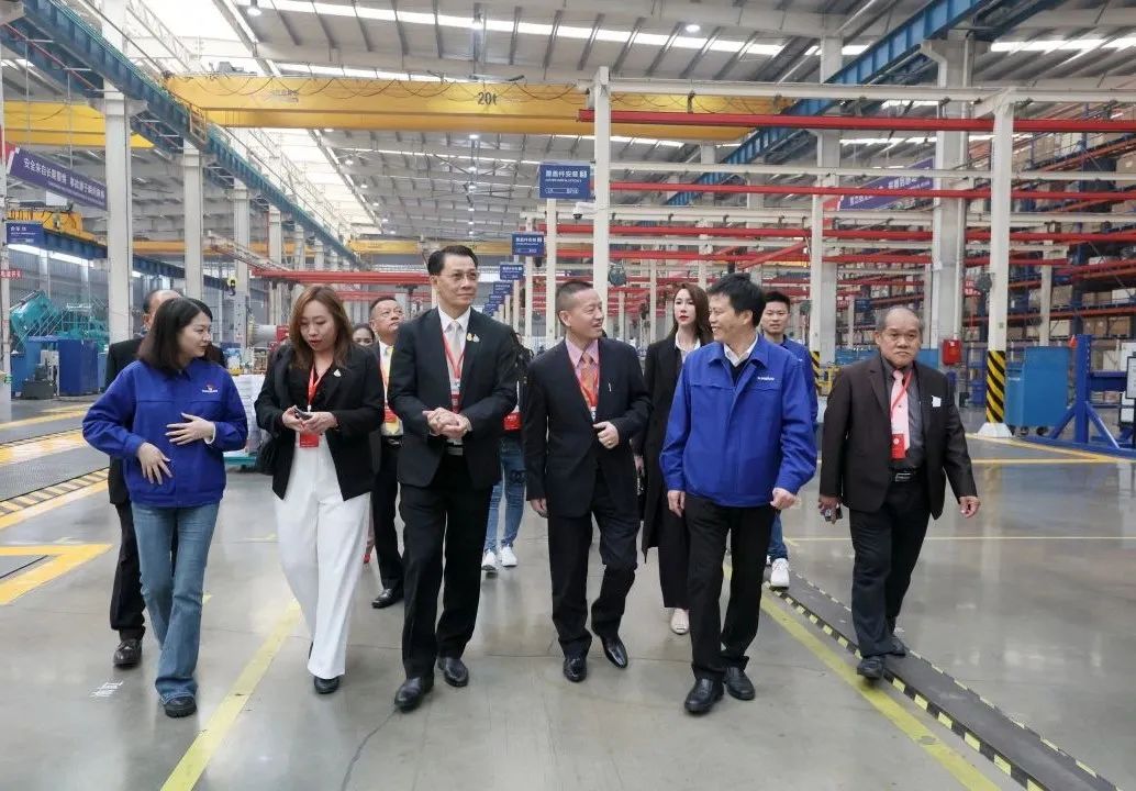 泰国代表团到访3044am永利集团智能