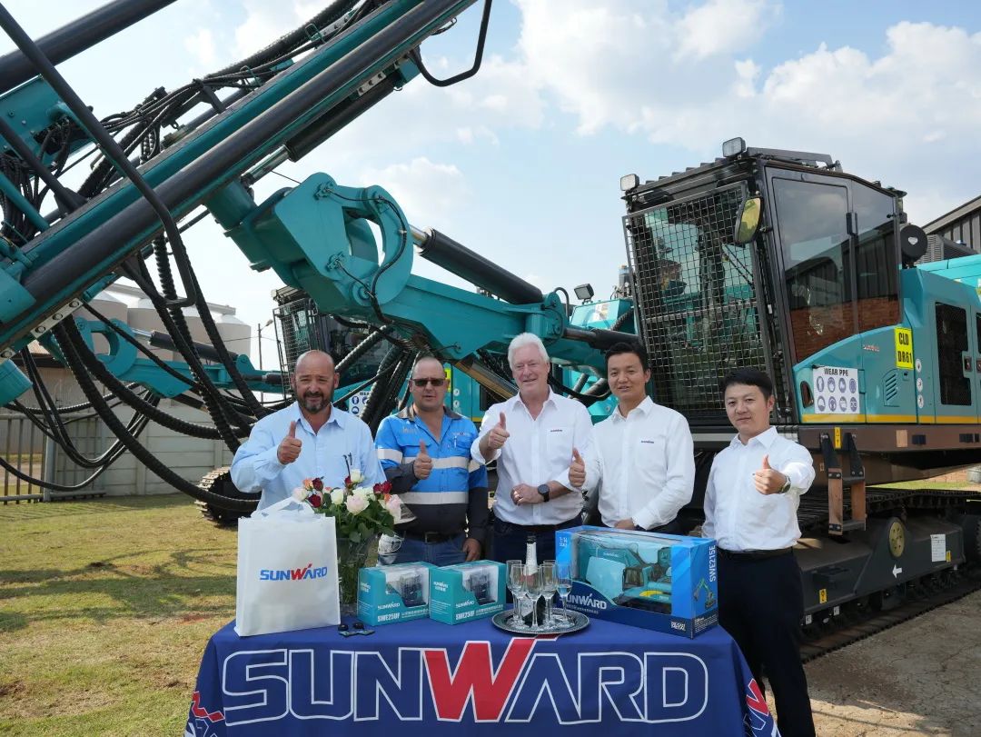 登陆南非，，3044am永利集团智能新型凿岩利器交付客户
