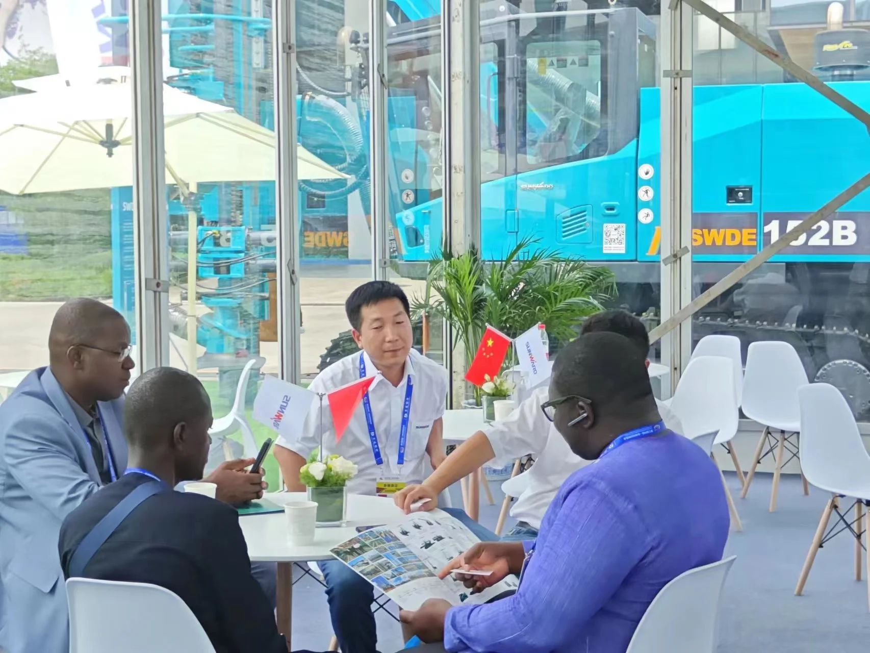 逐梦非洲，，携手偕行！！3044am永利集团智能亮相第三届中非经贸博览会