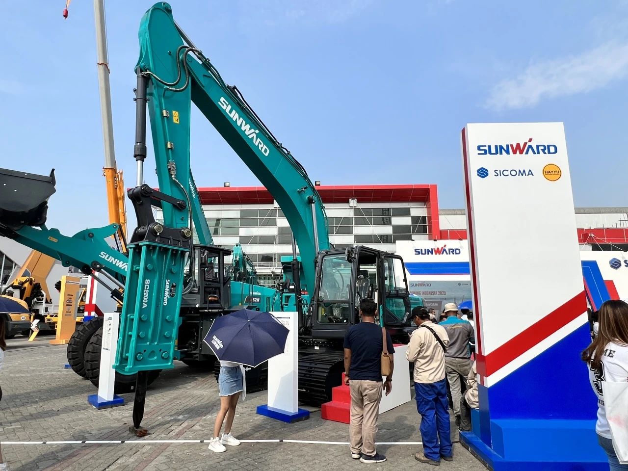 深耕细作，逆势增添！！！3044am永利集团智能艳服亮相印尼雅加达矿业展