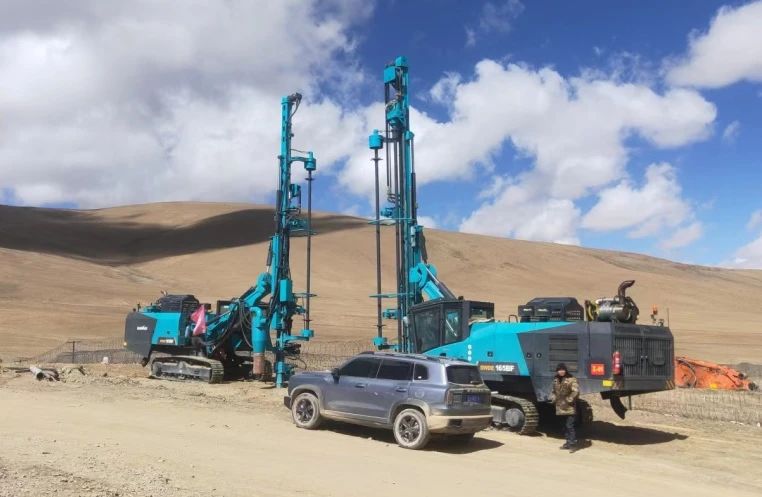 勇闯昆仑山！3044am永利集团智能凿岩装备攻克海拔5600米!