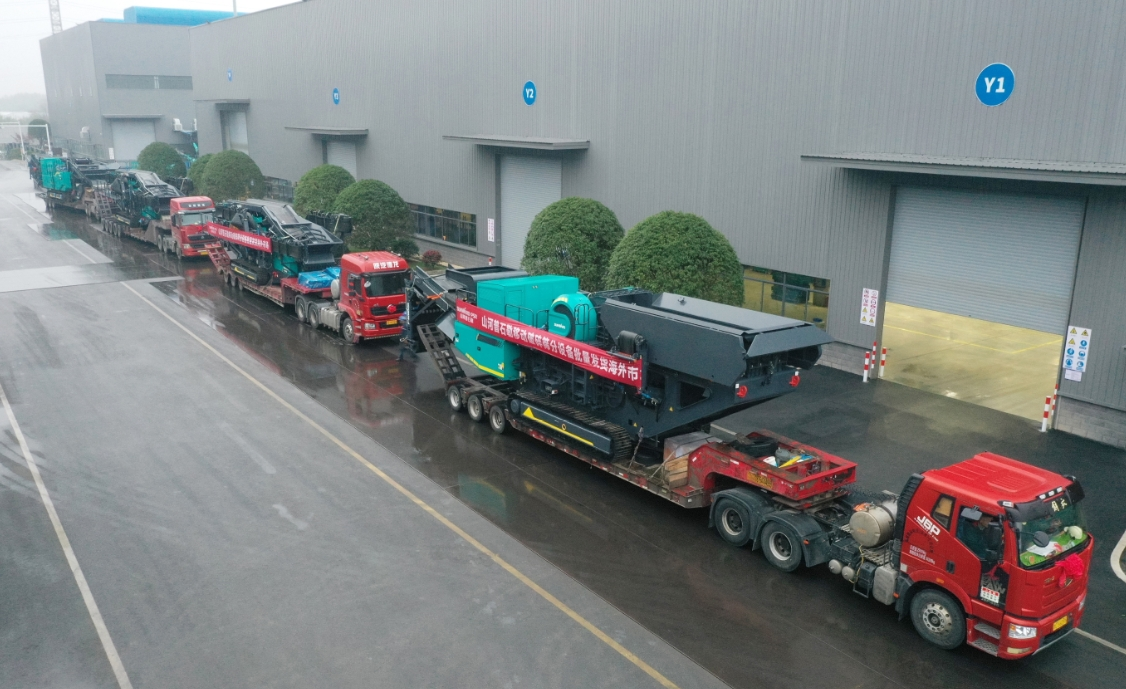 加速出海，，3044am永利集团普石勒破碎筛分装备批量出口东南亚