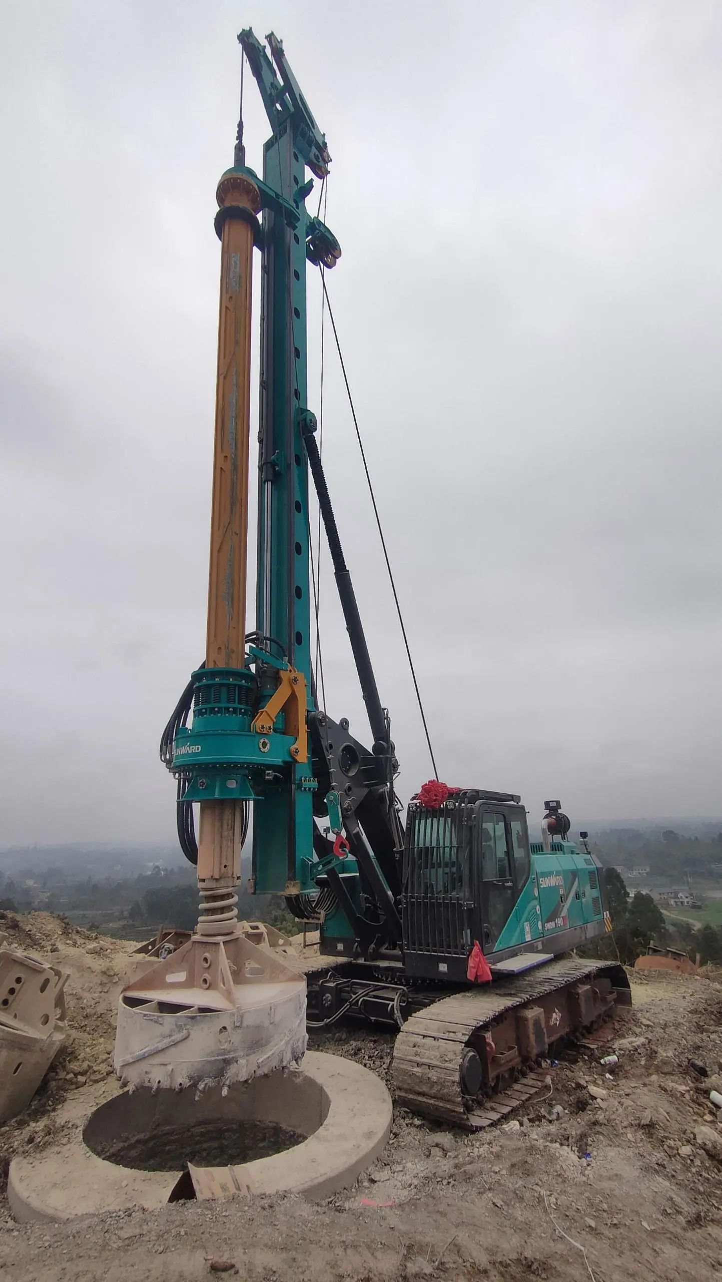 持续火热交付！！3044am永利集团智能SWDM190JN旋挖钻机备受天下各地客户青睐