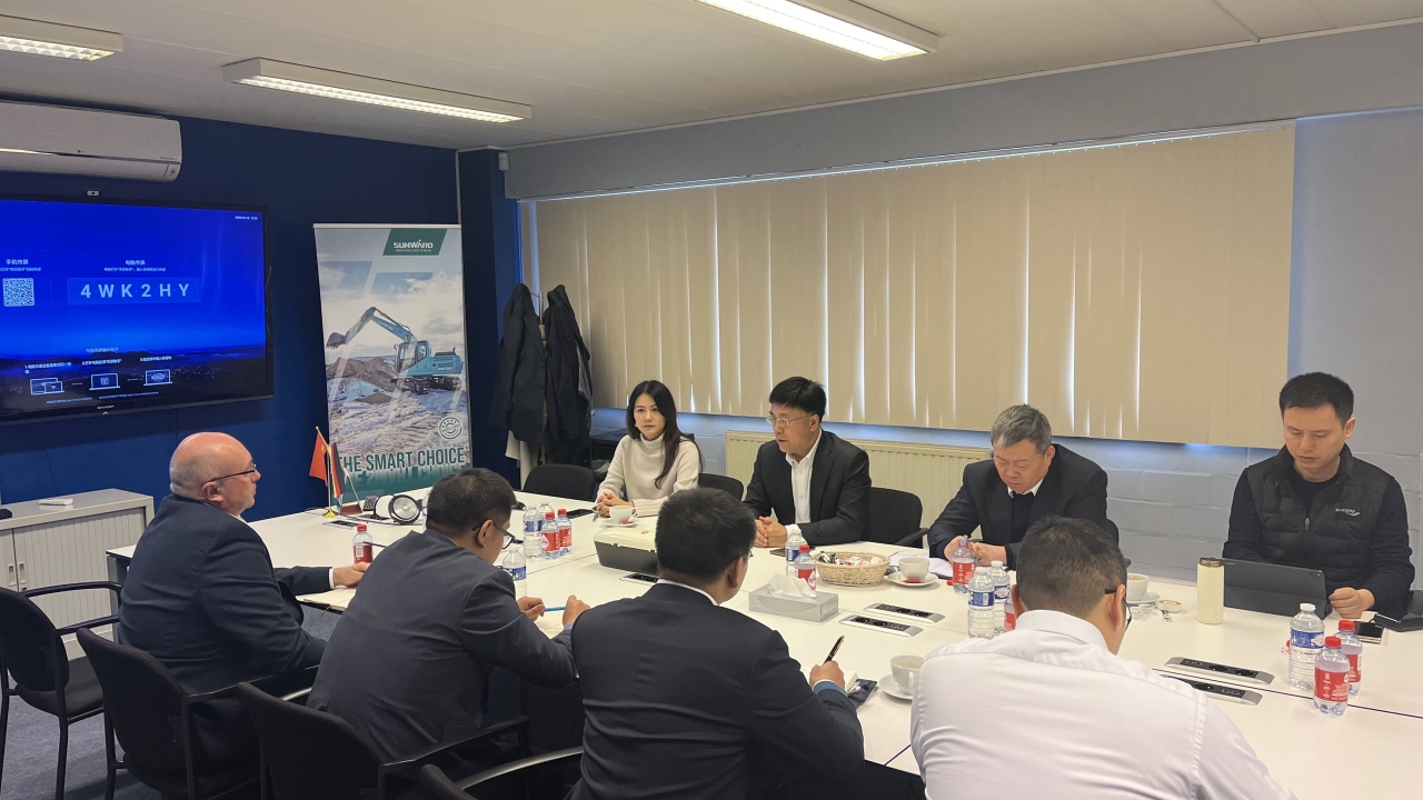 广州工控党委书记、、董事长景广军率队赴3044am永利集团智能欧洲子公司考察