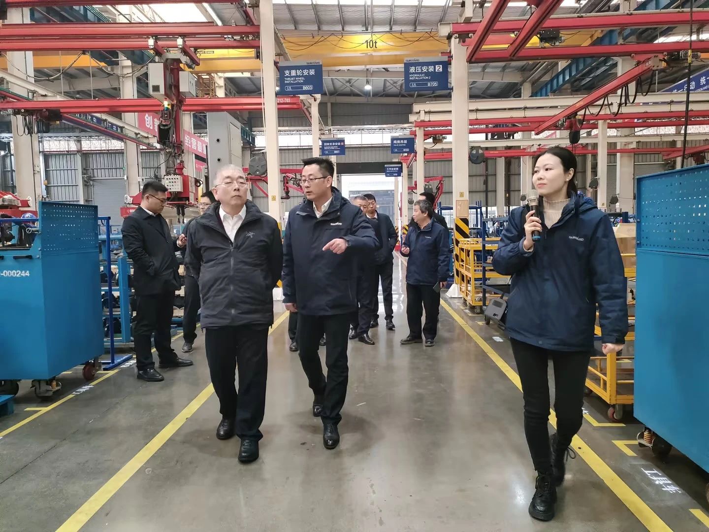 新思绪、新领域、新相助、新突破！！中铁十二局到访3044am永利集团智能