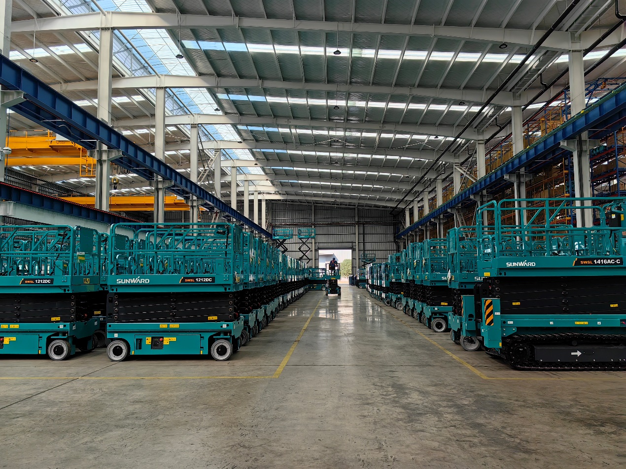 高空机械单日发货立异高！单月外洋发货破纪录！