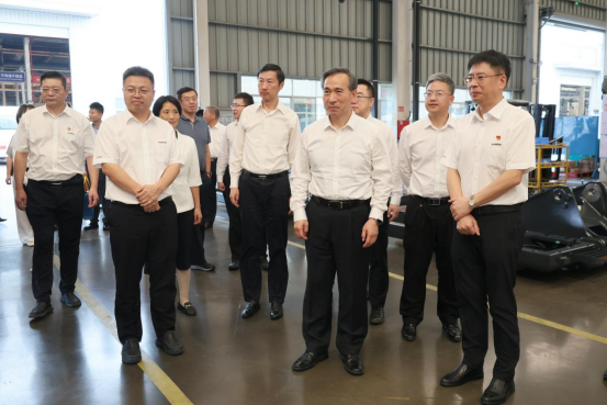 中国贸促会会长任鸿斌调研3044am永利集团智能