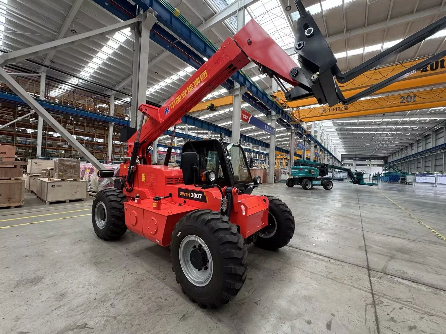 应运而生，，，“急”速响应！！！3044am永利集团智能伸缩臂叉装车进军应抢救援领域