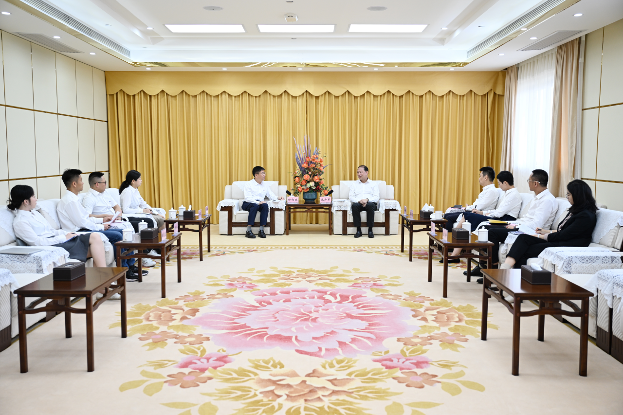 范少军会见3044am永利集团智能董事长付向东