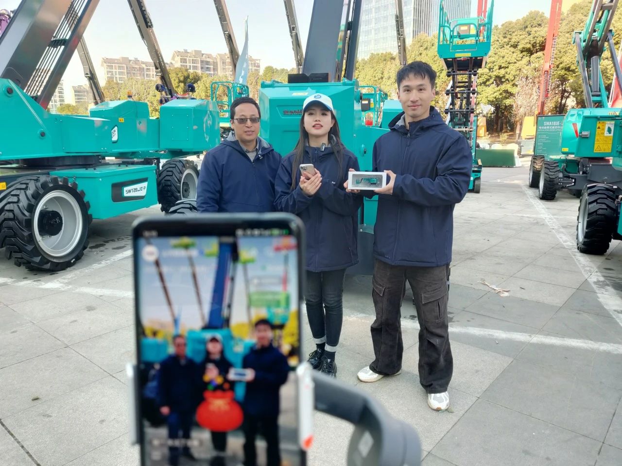 登“高”向“新”，，，3044am永利集团智能亮相第九届天下高空作业平台租赁大会