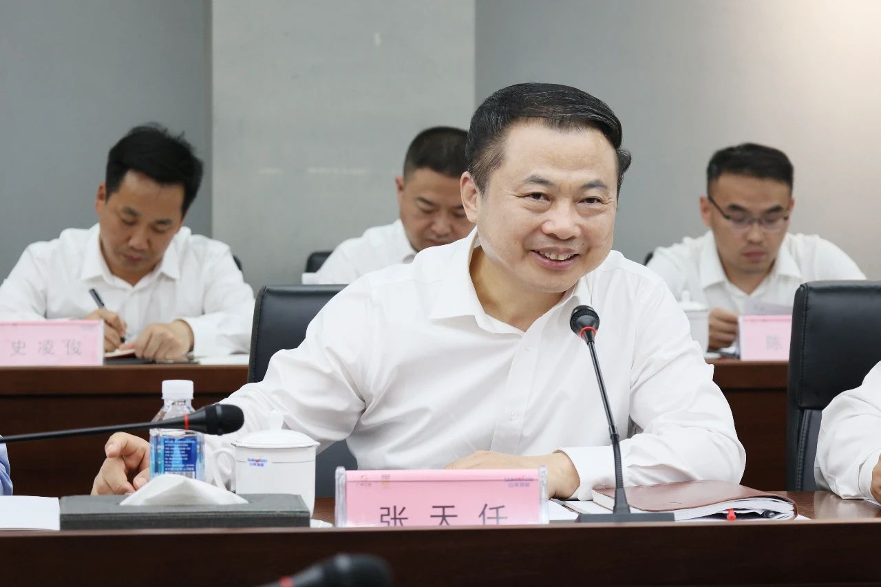 天能控股集团党委书记、、董事长张天任率队到访3044am永利集团智能