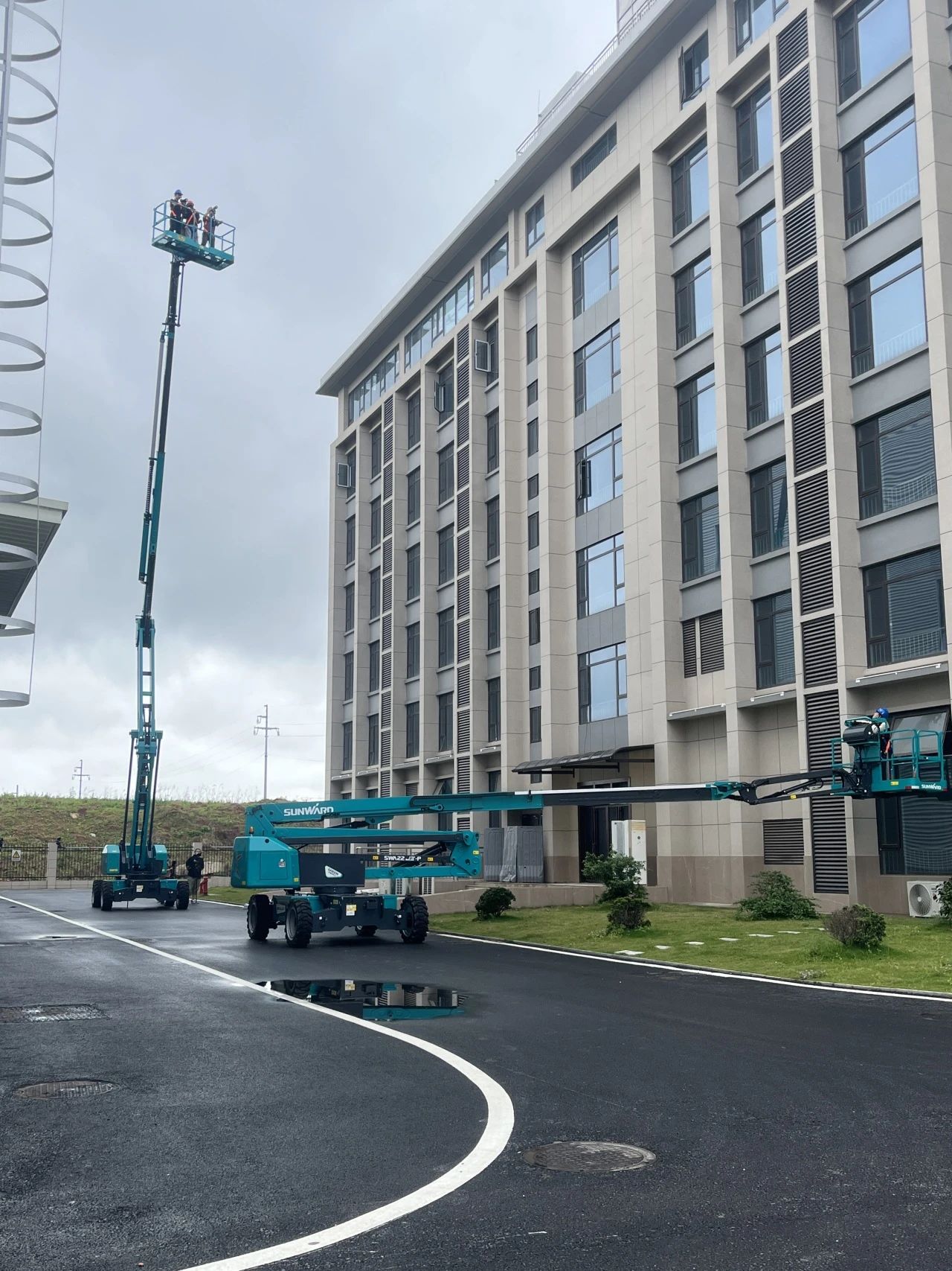 3044am永利集团智能高空机械亮相《最先推理吧3》，，与明星共赴