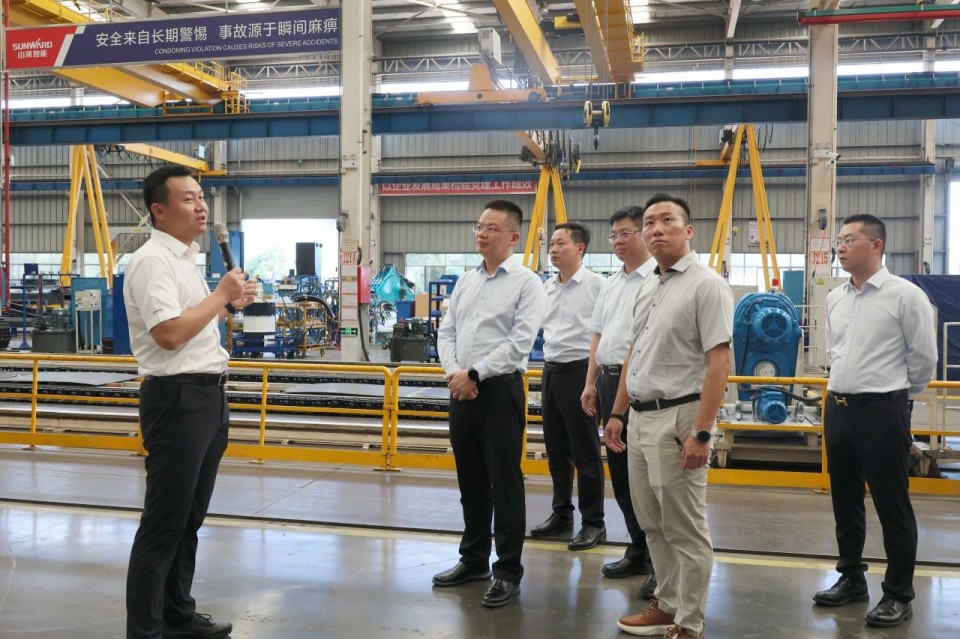 共商相助，建华控股有限公司董事长汪贵华到访3044am永利集团智能