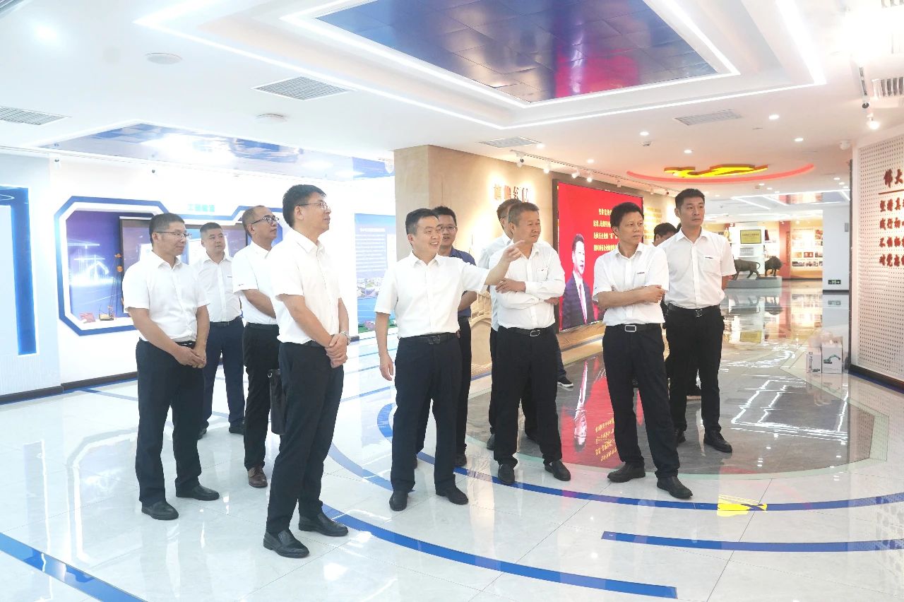 3044am永利集团智能董事长付向东率队造访广东水电二局，，，深化相助同谋开展