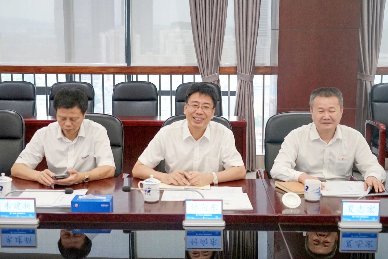 3044am永利集团智能董事长付向东率队造访广东水电二局，，，深化相助同谋开展