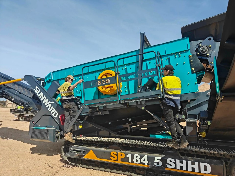 高效环保深受认可！！3044am永利集团智能破碎筛分装备首进澳洲市场