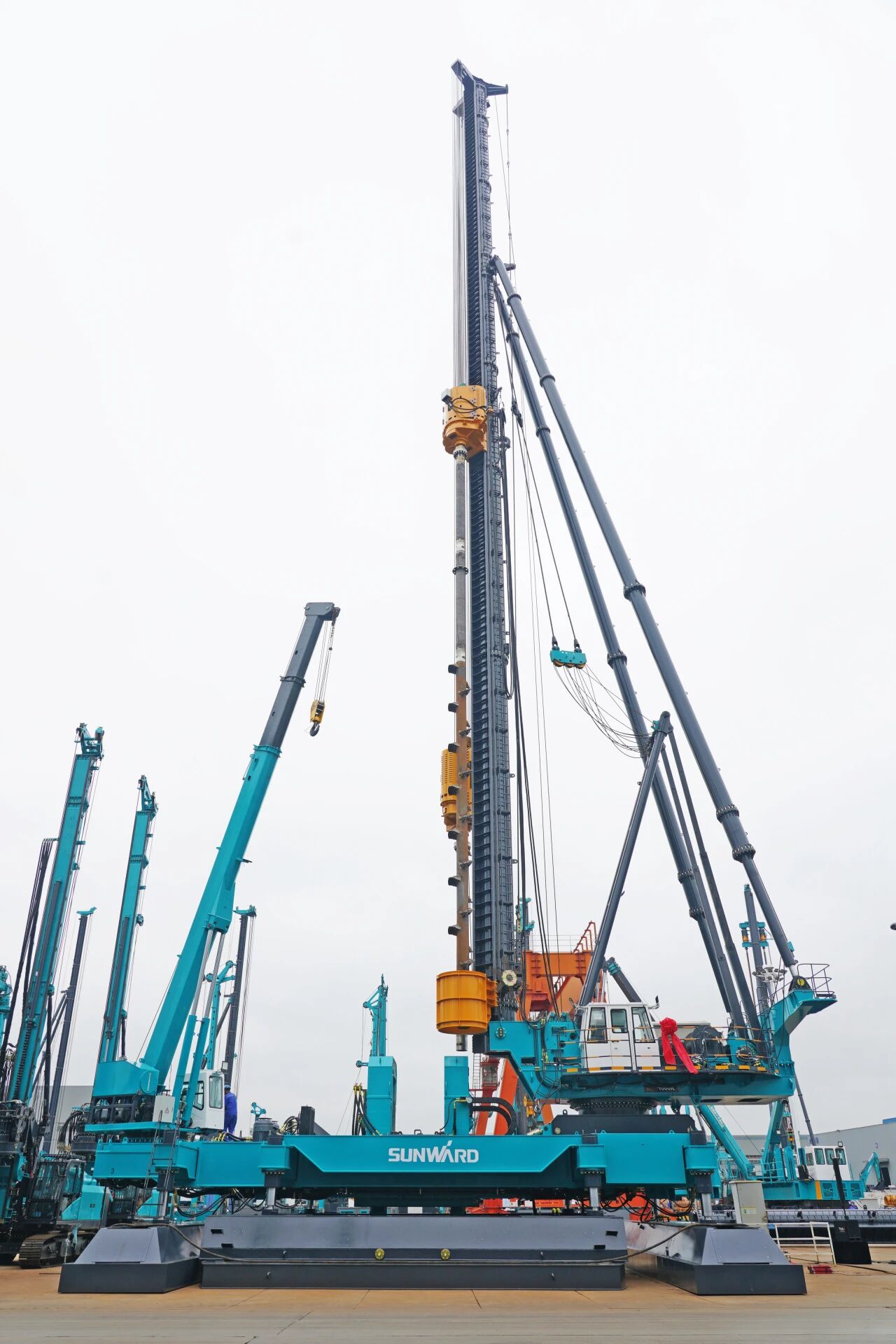 破局深基施工！！！3044am永利集团智能搅拌中掘植桩一体机重磅交付