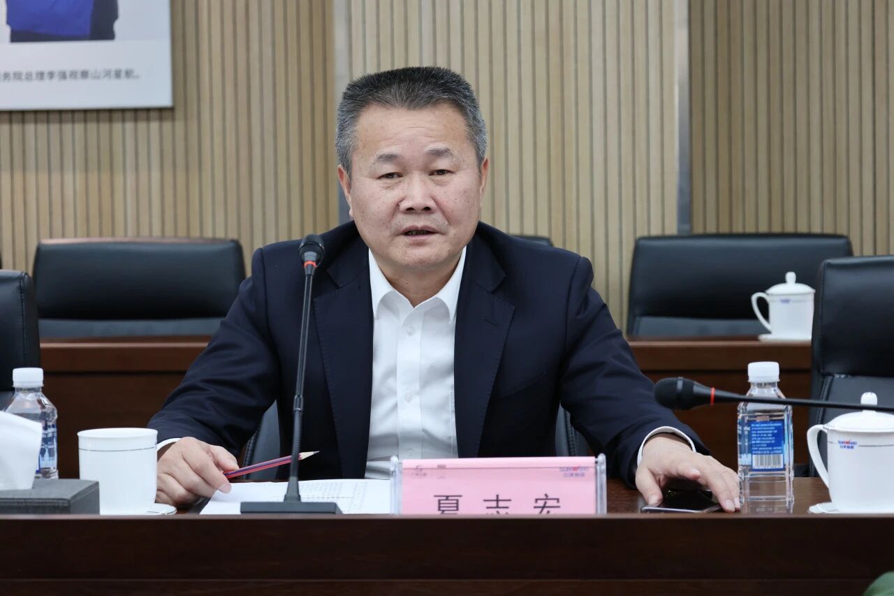 同谋相助、、共赢开展！！中国能建葛洲坝集团党委书记、、董事长谭华到访3044am永利集团智能