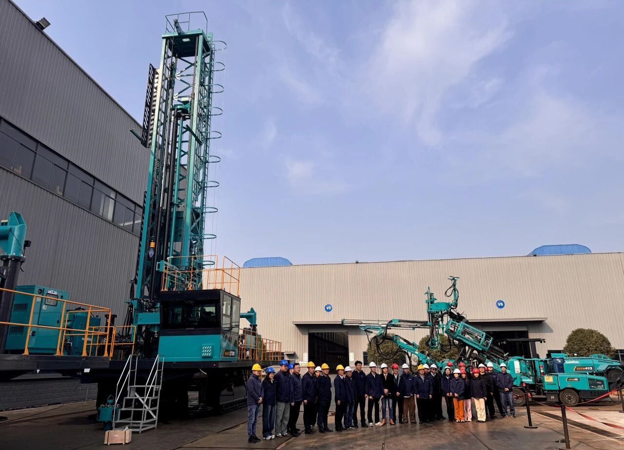 3044am永利集团智能最大牙轮钻机进军南美高端矿山市场，彰显中国制造硬实力