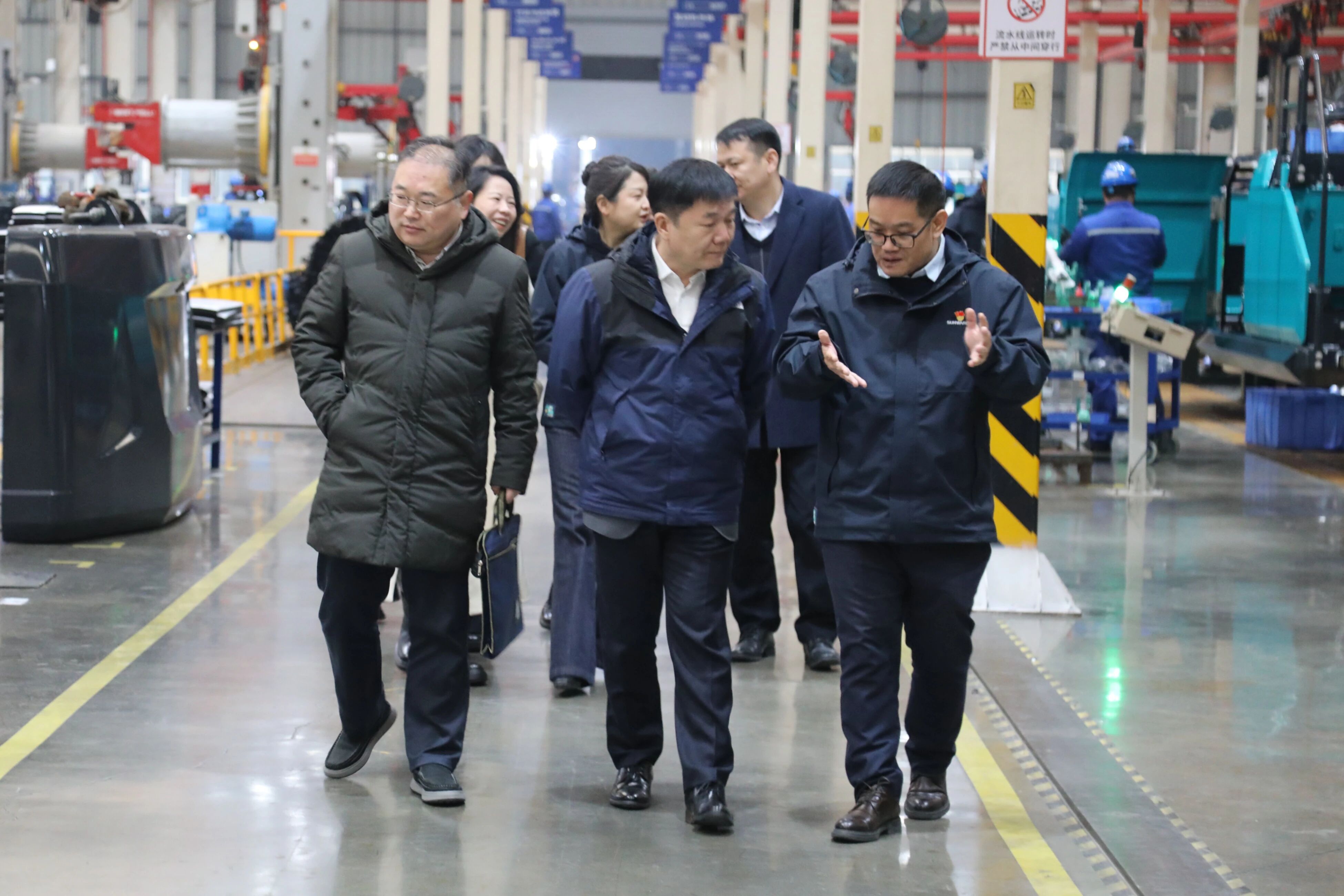 中国出口信用包管公司湖南分公司认真人蔡旺到访3044am永利集团智能