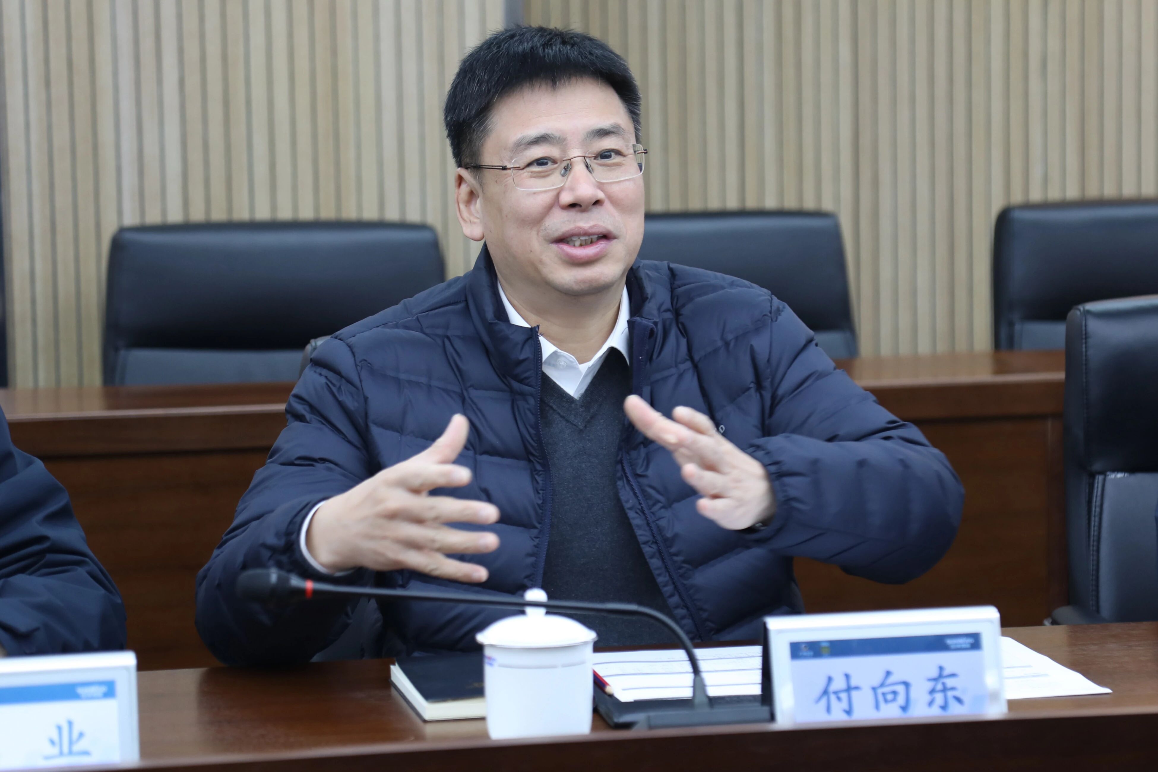 中国出口信用包管公司湖南分公司认真人蔡旺到访3044am永利集团智能